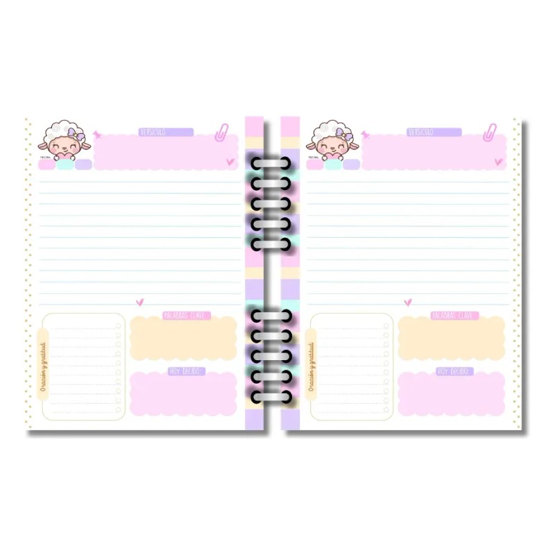 Agenda Devocional / Mi Lugar Seguro / Regalo Cristiano