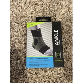 P Tex S Small Ankle Brace Support Knit Compression Sleeve Plantar Fasciitis