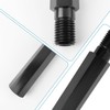 200 mm drill bit extension with 1 1/4 inch UNC