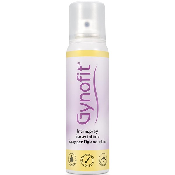Gynofit Intimate Spray – Gentle protection against moisture & odor – deodorizes & refreshes the sensitive skin in the intimate area – with nourishing moringa oil & pleasant fragrance (3.38 Fl Oz)