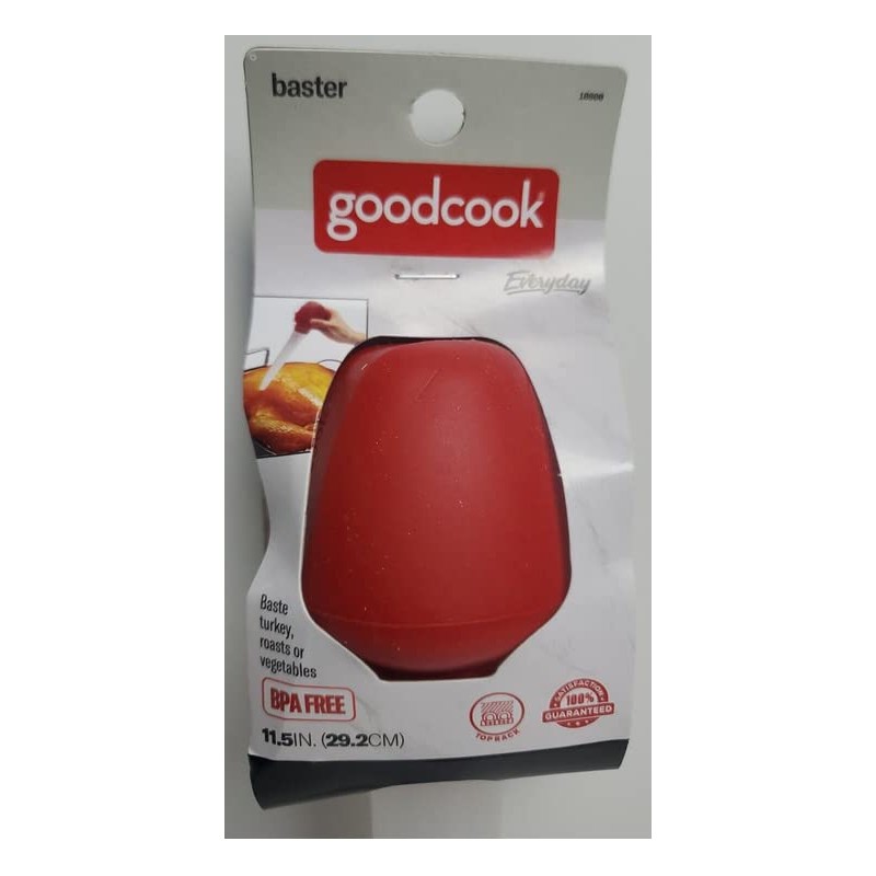 Good Cook 11-1/2 in. L Red Baster