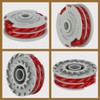 MOECSHSY Strimmer Spool for Flymo, Strimmer Wire for Flymo Fly021,