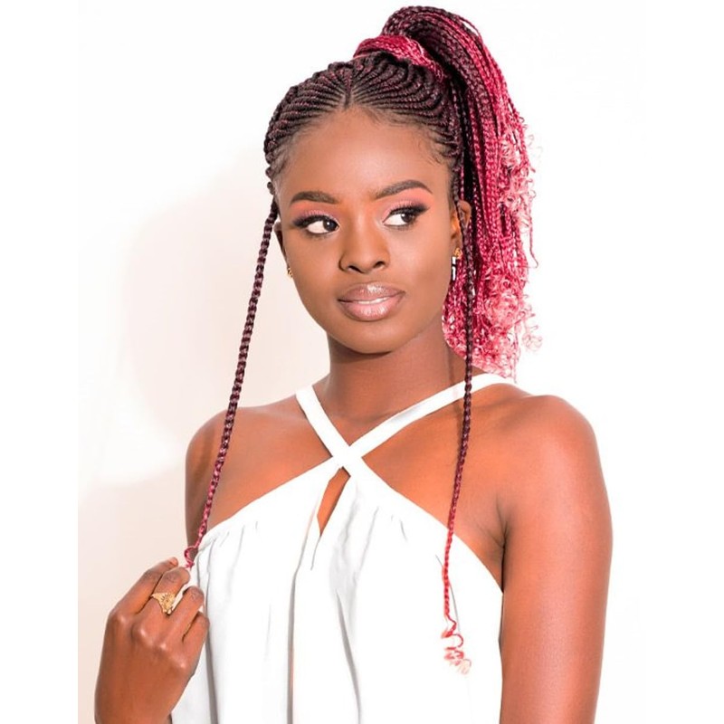 Xpression Pre-Stretched Braiding Hair - 100% Kanekalon, Itch-Free, Lightweight, Hot