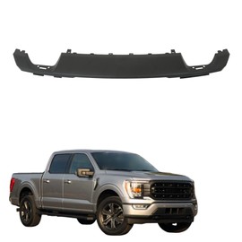 labwork Matte Black Front Bumper Skid Plate Lower Valance Molding Trim ML34-17F771-ACW Replacement for F150 2021-2023