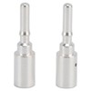 2 Pin Socket Square Flange Screw Mounting Power Connector Electric