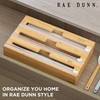 Rae Dunn 3 in 1 Wrap Organizer with Cutter, Plastic
