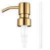 Gold Soap Dispenser Pump Stainless Steel Soap Dispenser Pump Replacement