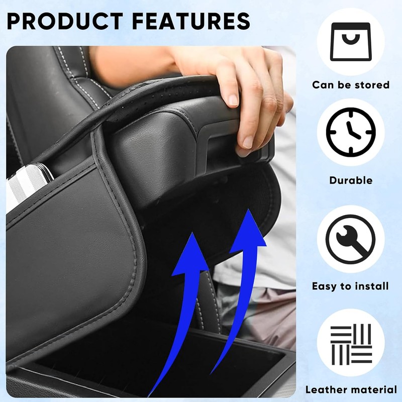 Funda de consola central de coche Gilovc Car Center Console