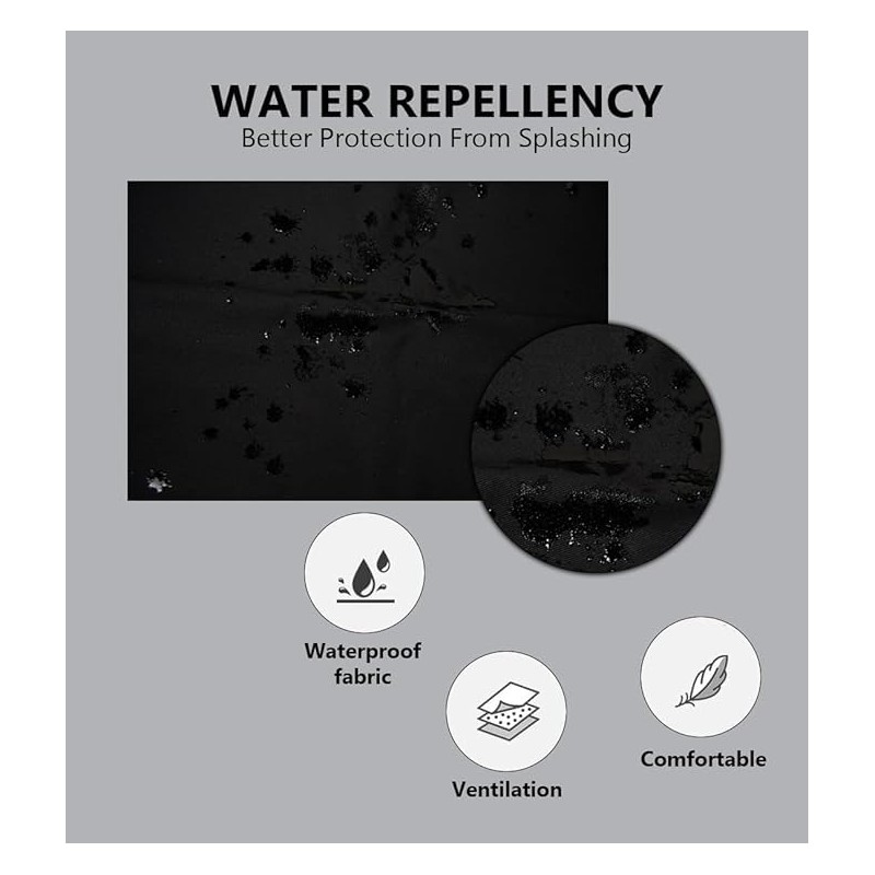 Lenenz Adjustable Bib Apron - Pack of 12 Unisex Aprons