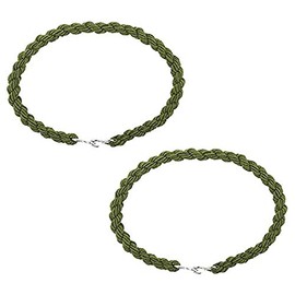 TALtart OD Green Elastic Boot Twist/Blouser Strap