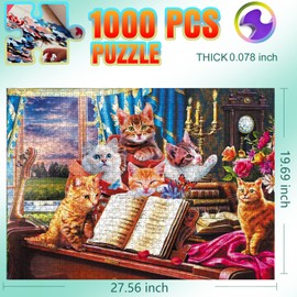 1000 Piece Puzzle,1000 Piece Adult Children Puzzles, Jigsaw Puzzles 1000 Pieces Suitable for Adults Children… (C0004, 1000 PCS)