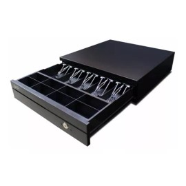 Ghia Cajon De Dinero Ghia Compartimiento 5 Billetes Y 8 Monedas Color Negro