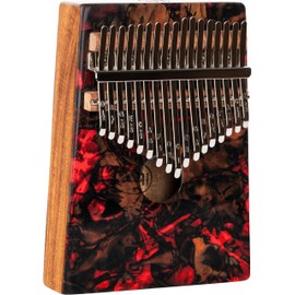 Meinl Percussion Kalimba Thumb Piano, 17 Keys — Includes Tuning Hammer and Case — for Meditation, ASMR, Sound Therapy and Yoga, 2-Year Warranty (KA17LV)