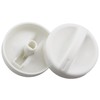 CChiai 2PCS D Shape Microwave Timer Knob Replacement Universal Time