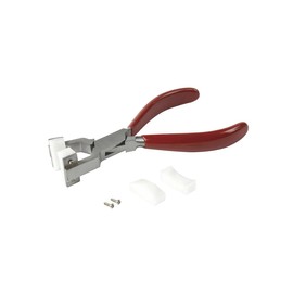 6" Forming Pliers w/ Extra Non-Marring Nylon Jaws Jewelry Making Wire Bending Metal Forming Repair Tool