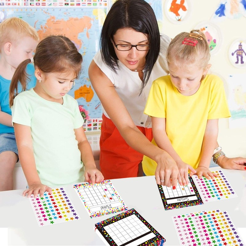 Yoklili 80 Confetti Incentive Chart for Classroom Home with 800