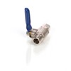 Naturewater Ball Valve with Jaco-Fitting 1/4" AG 6.35mm