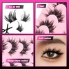 Veleasha Lashes Kit Manga Lashes Soft Eyelashes Wispy Eye Lash