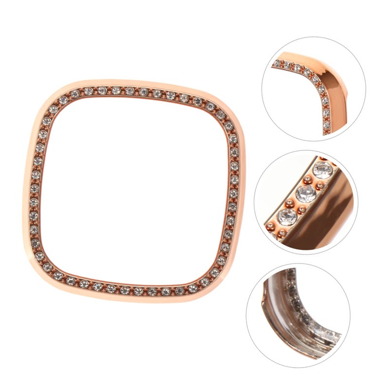 OSALADI 1pc Smart Watch Screen Protector Case Electroplating Protective Cover