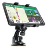 Ramtech Universal Car GPS Windshield Dual Clip Mount, Suction Cup