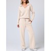 ANRABESS Women's 2 Piece Outfits Lounge Sets Casual Long Sleeve