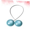 CORHAD Opal Button Magnetic Curtain Tiebacks Steel Rope Holdbacks Magnets