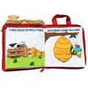 Pockets of Learning Personalized Right at Home Quiet Book, Animal