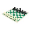 Andux Roll-Up Chess Game with Handbag and 32 Pieces Chess