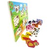 RB&G Wooden Puzzle with Large Pieces Toy for Babies -