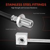 A-Premium Front Left Side Brake Hydraulic Hose Compatible with Select