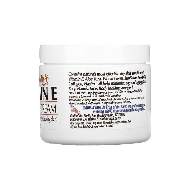 Fruit Of The Earth Bogo Cream Vitamin-E 4 Ounce Jar