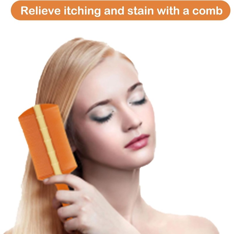 SHUNYUNG Double Sided Psoriasis Comb, 2Pcs Double Sided Fine Teeth