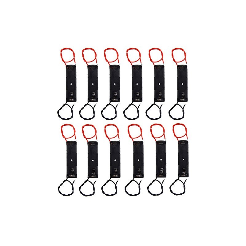 WAYLLSHINE 12 Pcs/1 Dozen 1 x 1.5V AA Battery Spring