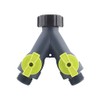 Ace Trading Hose Splitter Connector 2 Way Valve Shutoff Heavy
