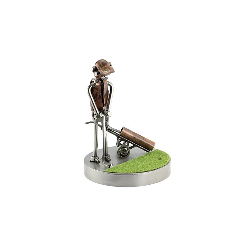 Steelman24 I Nuts and bolts sculpture Golf Putting On The