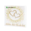20 Napkins "Schön, dass du da bist" (German Language) Golden