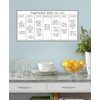 WallPops WPE98895 Whiteboard Weekly Calendar, White & Off-White