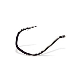 predator hook vmc drop shot super light 7119 black nickel - nº2 - 5 hooks