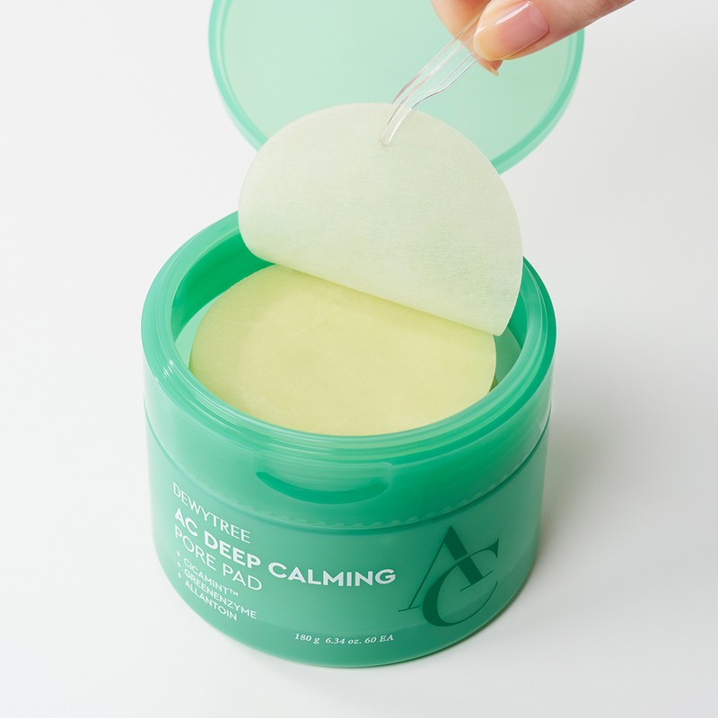 Dewytree [DEWYTREE] AC Deep Calming Pore Pad Set (60 pads