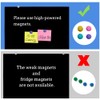 DEVELOP Magnetic Black Glass Dry Erase Board, 24 x 18