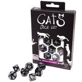 Set di dadi moderni per gatti