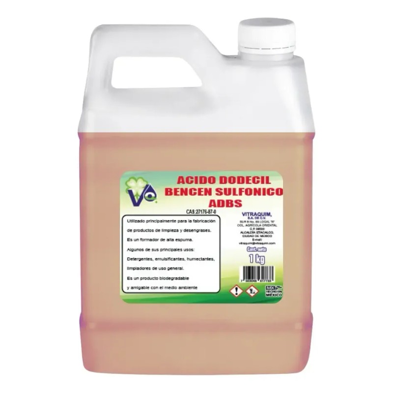 Adbs Acido Dodecil Bencen Sulfonico 1kg