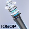 Industrial Endoscope Waterproof 1080P HD Dual Lens Borescope Inspection Sewer
