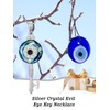OJK Key Evil Eye Necklace Gifts for Women S925 Sterling