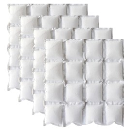 Ice Packs for Cool Box, 8 Pack of 16-Cell Freezer Blocks, Reusable Ice Blocks for Cool Bags, Long Lasting Cooling for Outdoor Picnics, Travel, Food Transportation, 28x26cm Self-Absorbing Ice Packs