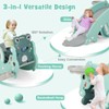 Costzon 4 in 1 Toddler Slide Rocking Toy, Slide for