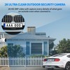 Septekon 2K Security Camera Outdoor 2 Pack, 2.4G WiFi Home