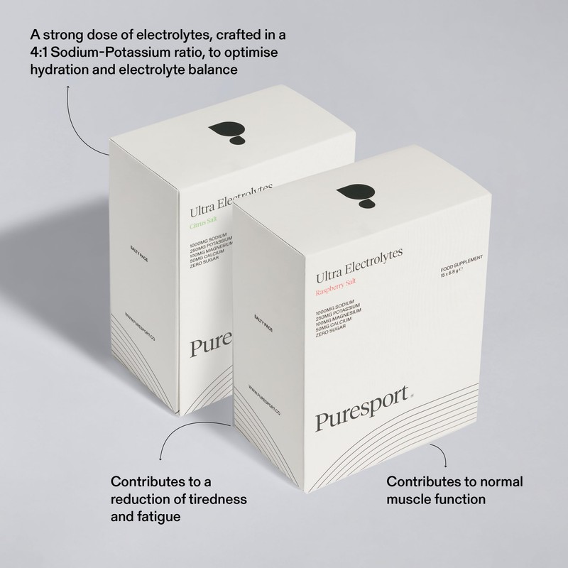 Puresport Ultra Electrolytes Discovery Pack (Raspberry & Citrus Salt -