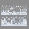 Davies Products Ltd 2 Long Snow Village Scene Window Decal