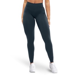 Unthewe No Front Seam Leggings for Women High Waisted Buttery Soft Workout Yoga Pants(U111-Charcoal Grey-S)